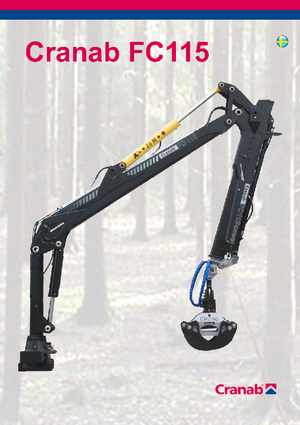 Dizalice za utovar drveta Cranab FC 115 Combi