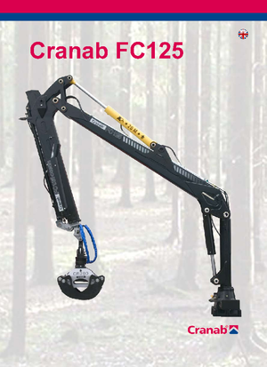 Dizalice za utovar drveta Cranab FC 125 Combi