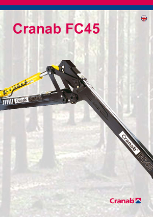 Dizalice za utovar drveta Cranab FC 45 DT
