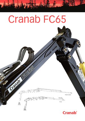 Dizalice za utovar drveta Cranab FC 65 Tele