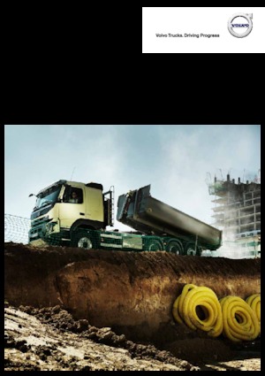 Krute šasije Volvo Trucks FMX13.420 6x4 Rigid - X-High T Ride