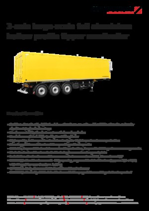 Kiper prikolice / Kiper Poluprikolice Schwarzmüller 3-axle large-scale full aluminium hollow profile tipper semitrailer