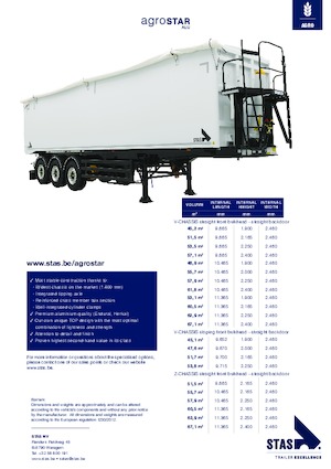 Kiper prikolice / Kiper Poluprikolice Stas Agrostar