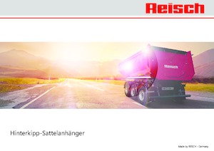 Kiper prikolice / Kiper Poluprikolice Reisch RHKS-3-SR07 ISO-R