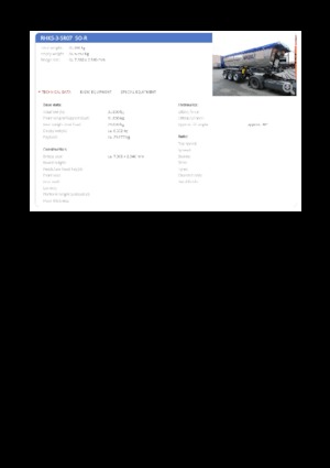 Kiper prikolice / Kiper Poluprikolice Reisch RHKS-3-SR07 ISO-R