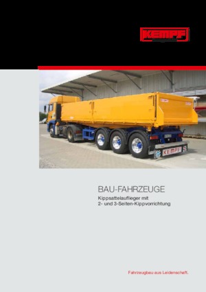 Kiper prikolice / Kiper Poluprikolice Kempf SKD 35/3-S