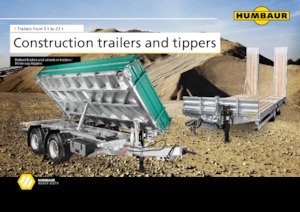 Kiper prikolice / Kiper prikolice Humbaur HTK 754020