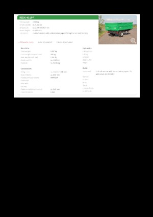 Kiper prikolice Reisch REDK-40.LPF