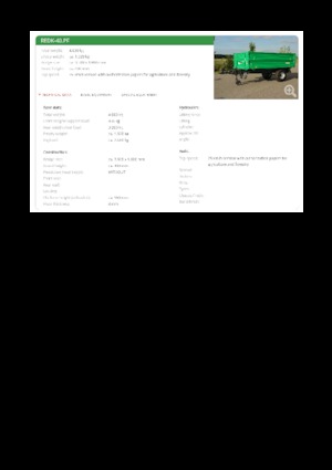 Kiper prikolice Reisch REDK-40.PF