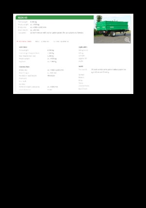Kiper prikolice Reisch REDK-60