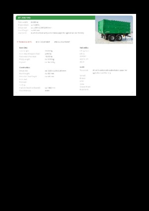 Kiper prikolice Reisch RT-200.550