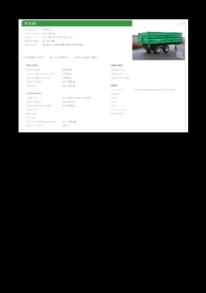 Kiper prikolice Reisch RTD-80