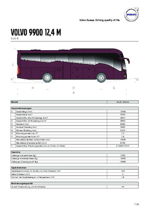 Servisna vozila Volvo Buses 9900 12.4