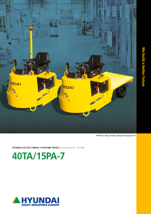 Tegljači za vuču Hyundai 15 PA 7