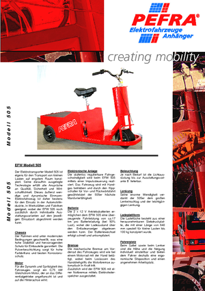 Tegljači za vuču PEFRA 505