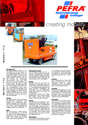 Tegljači za vuču PEFRA 712/4