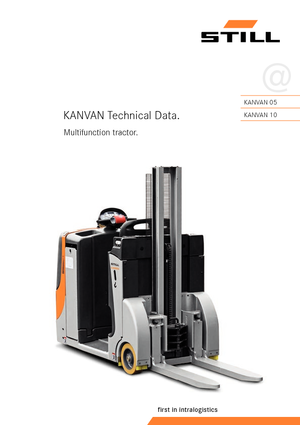 Tegljači za vuču Still Kanvan 10