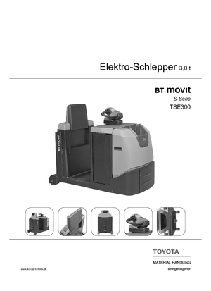 Tegljači za vuču BT Movit TSE 300