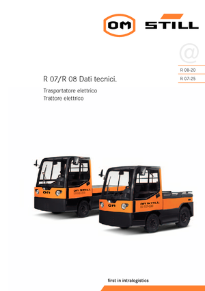 Tegljači za vuču Still R 07-25