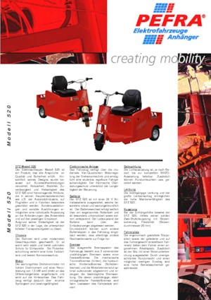 Tegljači za vuču PEFRA 520/2.5