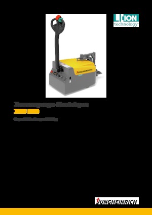 Tegljači za vuču Jungheinrich EZS 010