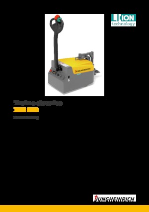 Tegljači za vuču Jungheinrich EZS 010