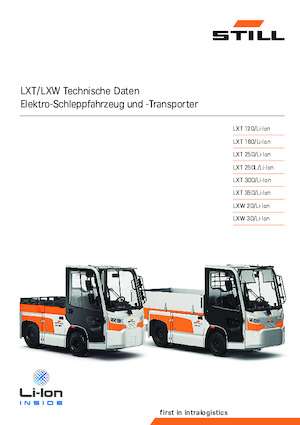 Tegljači za vuču Still LXW 30