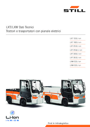 Tegljači za vuču Still LXW 30