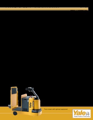 Tegljači za vuču Yale MTR007-F