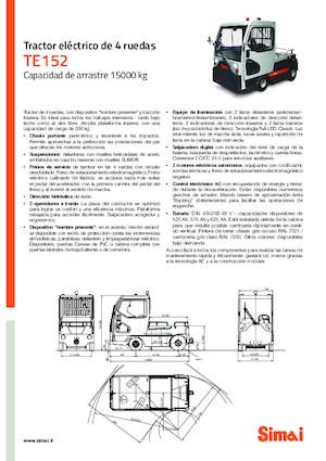 Tegljači za vuču Simai TE 152