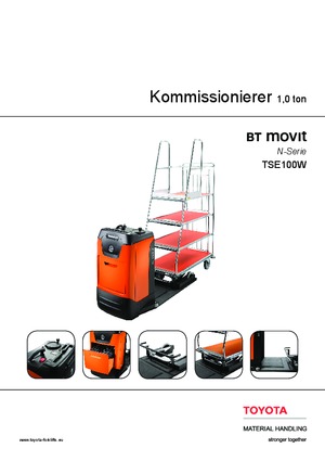 Tegljači za vuču BT Movit TSE 100 W 709