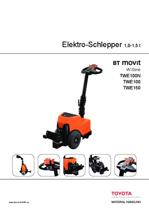 Tegljači za vuču BT Movit TWE 100