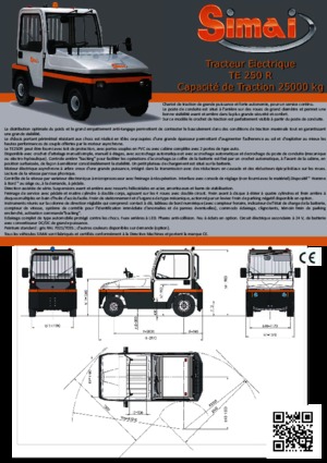 Tegljači za vuču Simai TE 250 R