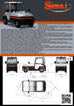 Tegljači za vuču Simai TE 250 R