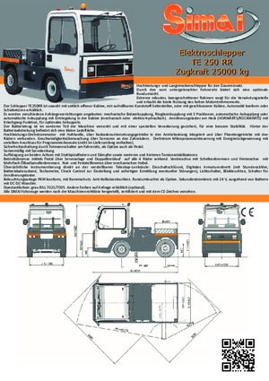 Tegljači za vuču Simai TE 250 RR