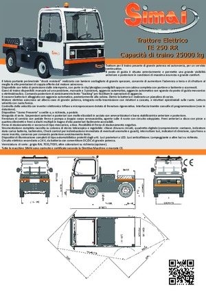 Tegljači za vuču Simai TE 250 RR