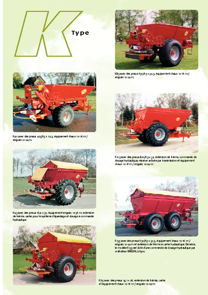 Rasipači gnojiva Bredal K 105 LB