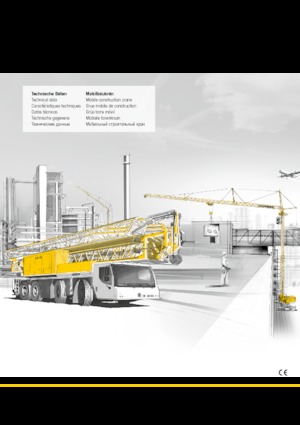 Toranjska dizalica Montaža na kamion - Kolica B. - Donji Sl. Liebherr MK 88