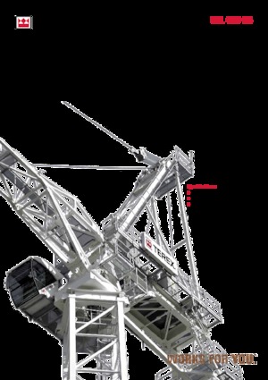 Toranjski kranovi - Grana kolica - Okretna na vrhu Terex Comedil (Zeppelin) CTL 430-24