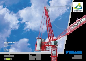 Toranj dizalice - Luffing Boom - Top-slewing Wilbert WT 2705 L e.tronic