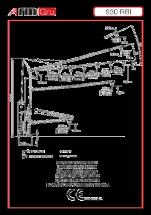 Toranjski kranovi - Grana kolica - Okretanje na dnu FM-Gru 930 RBI
