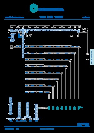 Toranjski kranovi - Grana kolica - Okretna na vrhu Comansa 16LC185
