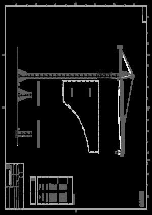 Toranjski kranovi - Grana kolica - Okretna na vrhu Kroll K-1000