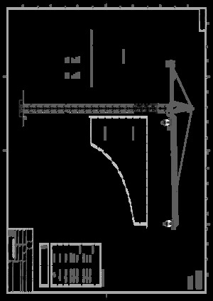 Toranjski kranovi - Grana kolica - Okretna na vrhu Kroll K-800
