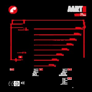 Toranjski kranovi - Grana kolica - Okretna na vrhu Raimondi MRT223