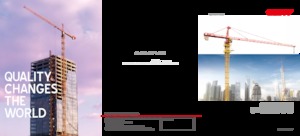 Toranjski kranovi - Grana kolica - Okretna na vrhu Sany SYT80