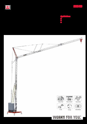 Toranjski kranovi - Grana kolica - Okretanje na dnu TEREX CRANES CSE 40