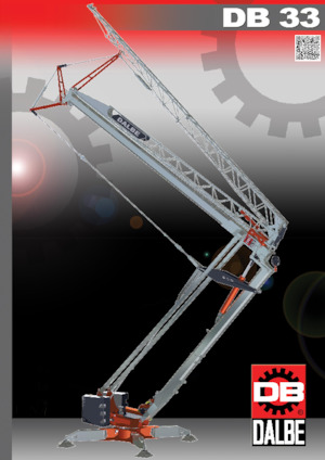 Toranjski kranovi - Grana kolica - Okretanje na dnu Gru Dalbe DB 33