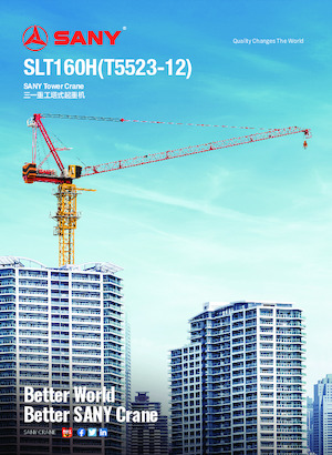 Toranjski kranovi - Grana kolica - Okretna na vrhu Sany SLT160H