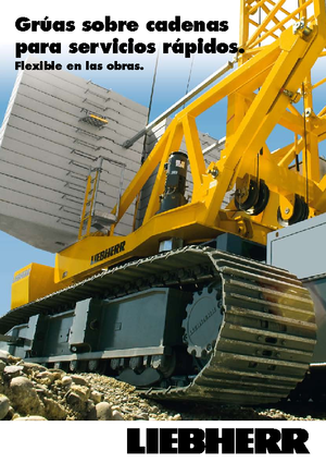 Toranjski kranovi - Grana kolica - Okretanje na dnu Liebherr 71 KR.1 (FU)